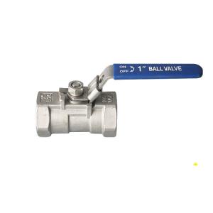 Buy cheap Structure Floating Ball Valve Model NO. Q11F-16P with Locking 1PC Stainless Steel from wholesalers