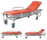 Buy cheap Emergency Ambulance Patient Stretcher Trolley Foldable Multifunctional With Four Wheels from wholesalers