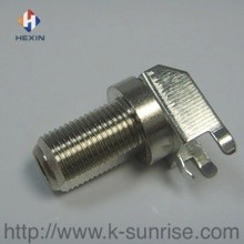 Buy cheap F connector with shielding from wholesalers