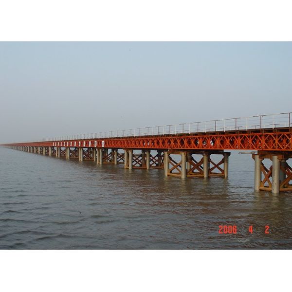 Buy cheap Width 4.2m Bailey Bridge Modular Steel Bridge from wholesalers