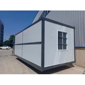 Buy cheap Flat Pack Foldable Mobile Container House 20ft Mini Prefab Homes Waterproof from wholesalers