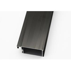 Buy cheap H Shape Anodized Bronze Black Sliding Window Aluminium Profile Customized from wholesalers