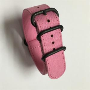 Buy cheap Canvas 24mm Smart Watch Replacement Bands With Coating Hardwares from wholesalers