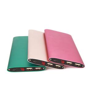 Buy cheap Ultra Thin Slim Metal Power Bank 10000mAh With Color Printing Logo from wholesalers