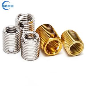 Buy cheap Tanged Thread Inserts Brass Insert Stainless Steel SS304 Self-Tapping Threaded Inserts with Fine/Coarse Thread Type from wholesalers