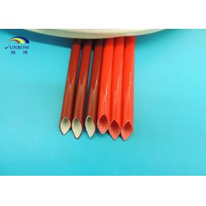 Buy cheap Insulators Braided Fiberglass Electrical Cable Sleeving Insulating Material Red product