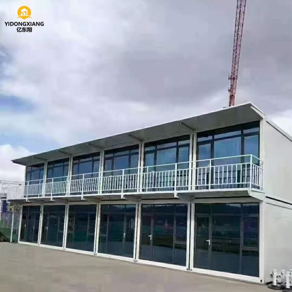 Quality 20ft Prefabricated Container House with Q235B Galvanized Steel Frame for sale