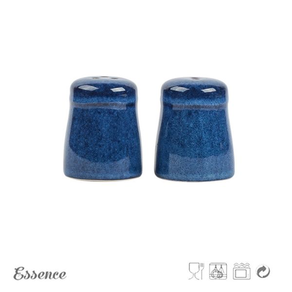 Ceramic Dinnerware And Serveware Set , Spice Salt And Pepper Shaker Reactive