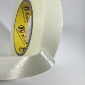 Buy cheap 1.02 M Wide Transparent High-Adhesive Double-Sided Tape With PET Substrate And Reinforced Polyester Fiber Thread product